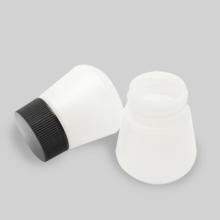 Factory Price Manufacturer Supplier Plastic HDPE 40ml Empty Round Face Eye Cream Skin Care Cosmetic Container Cream Jar