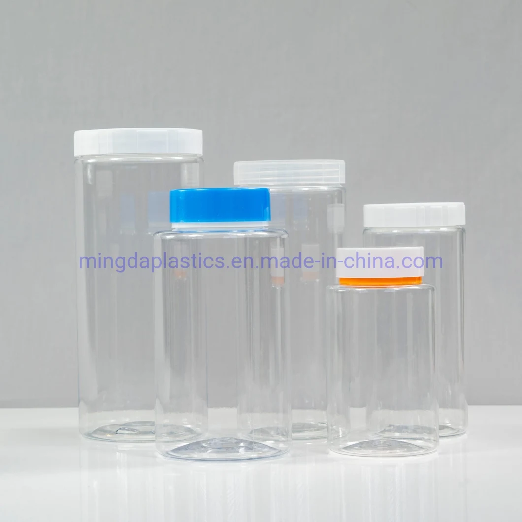 White Pet Cylindrical Bottle (MD-818)