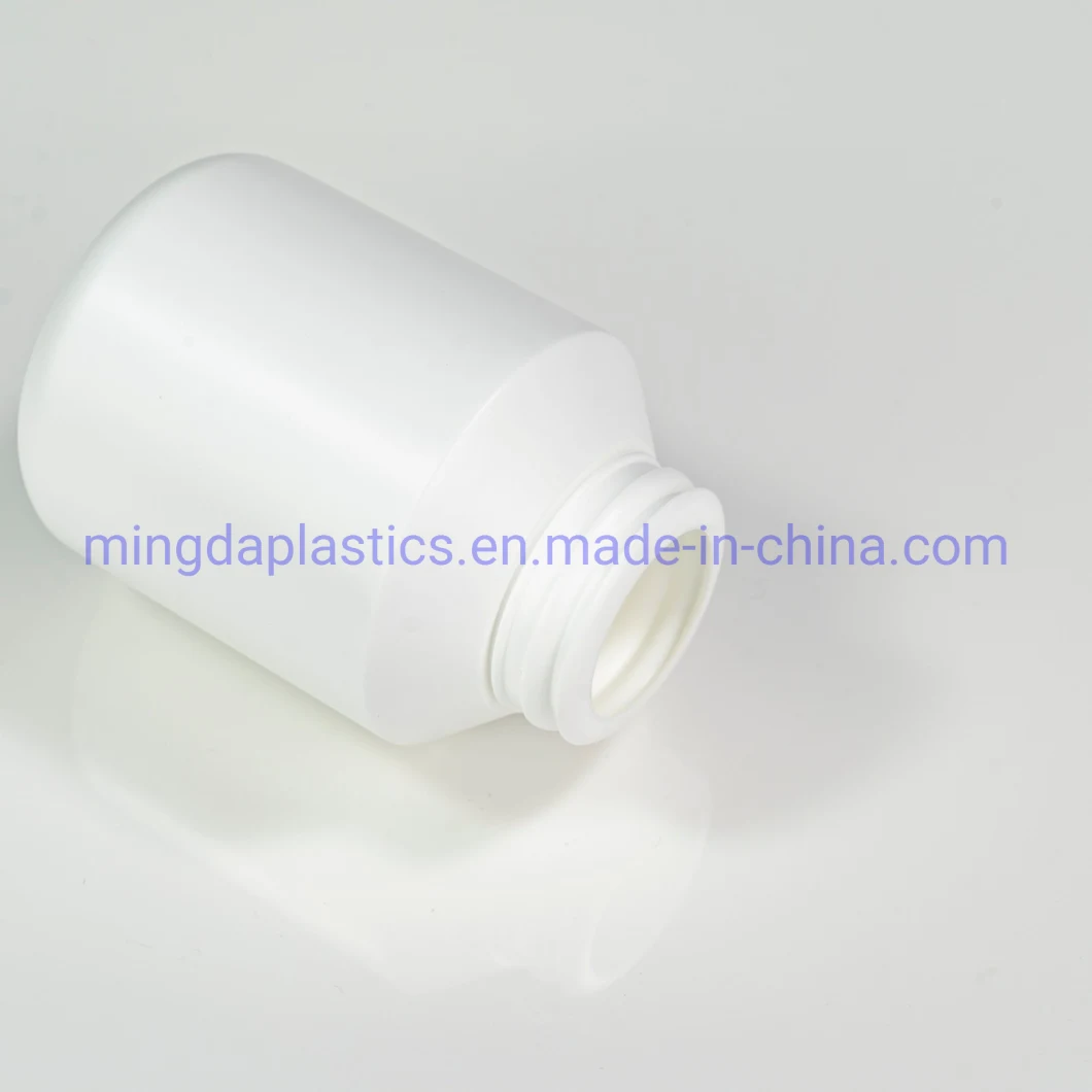 Oxygen Resistance Food Grade Tamper Evident Sloping Shoulder Plastic Packaging 500cc HDPE Bottle