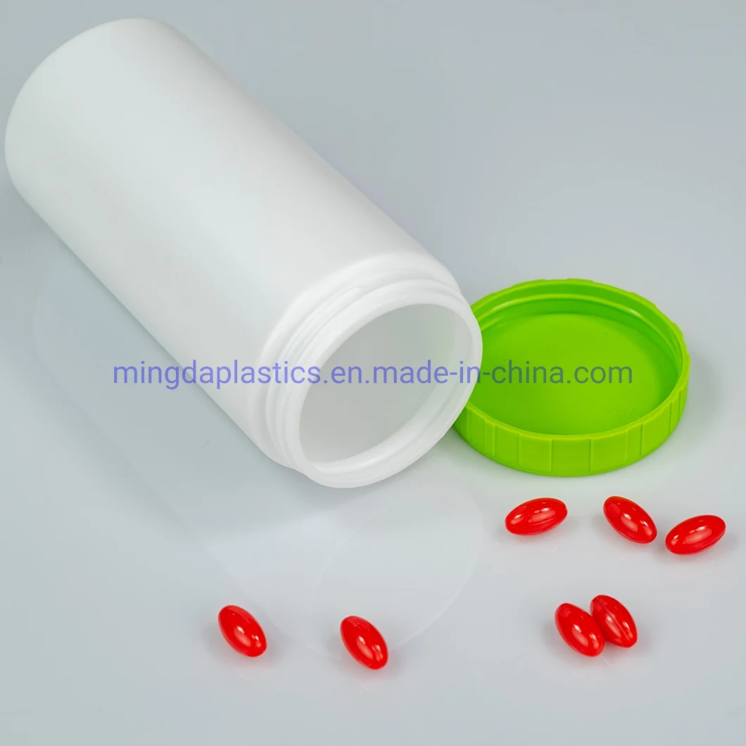 HDPE 100ml Cylindrical Plastic Bottle