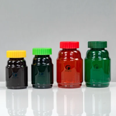 Proveedor Pet/Píldora de botella de forma irregular de plástico HDPE/Cápsula/Embalaje de cosméticos/agua